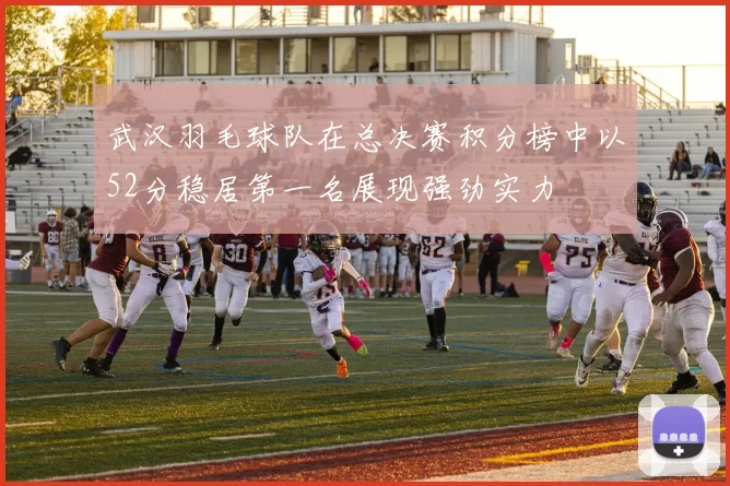 武汉羽毛球队在总决赛积分榜中以52分稳居第一名展现强劲实力